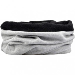 Skullies & Beanies Winter Warm Beanie Soft Baggy Knit Skull Ponytail Hats Sleep Chemo Caps and Neck Dual - Light Grey - CB18H...