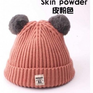 Skullies & Beanies Pom Pom Beanies Crochet Toddler Infants - Pink - CO192C694AE $7.96