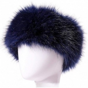 Cold Weather Headbands Faux Fur Headband with Elastic Fluffy Fur Hat Winter Ear Warmer Women Earmuff Ski Cold Weather Caps - ...