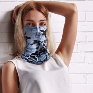 Balaclavas Face Scarf Cooling Bandana Neck Gaiter Balaclava Half Face Covering for Summer Fishing Rave Motorcycle Camouflage ...