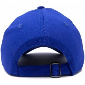 Baseball Caps Smile Baseball Cap Smiling Face Happy Dad Hat Men Women Teens - Royal Blue - CC18SMQQ6ZX $13.39