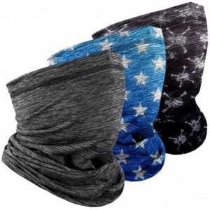 Balaclavas 3PCS Neck Gaiter face Scarf mask-dust Women Men for Dust Wind Sun Protection (Colours 01) - CD198CEQXM7 $15.06