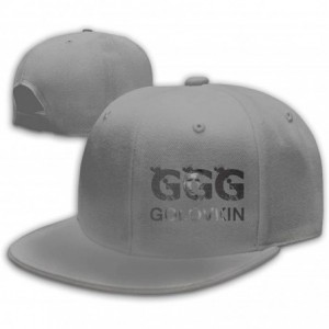 Baseball Caps Men&Women Baseball Hat Gennady Golovkin GGG Baseball Cap Black - Gray - CP18KZOSX8Z $13.50