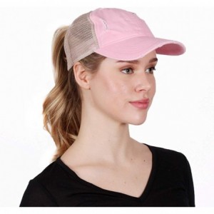 Baseball Caps Mesh - Emily Dusty Pink - CI18YKSCSUO $15.14