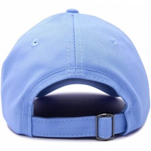 Baseball Caps Smile Baseball Cap Smiling Face Happy Dad Hat Men Women Teens - Light Blue - C918SENXUXY $9.72