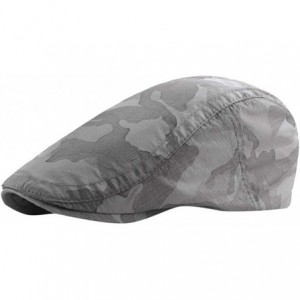 Newsboy Caps Breathable Hat Waterproof Quick Drying Newspaper - Gray - CC18WDLNDK8 $9.69