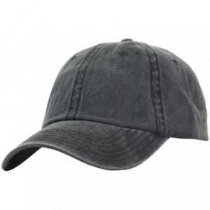 Baseball Caps Vintage Washed Cotton Twill Adjustable Dad Hat Baseball Cap - 25 - C112KP99GFR $14.04