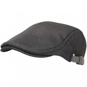 Newsboy Caps Ivy Cap Straw Weave Linen-Like Cotton Cabbie Newsboy Hat MZ30038 - Mesh_grey - C018W67EMLC $16.94