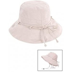 Bucket Hats Fashion Reversible Printed Fisherman Bucket Sun Sun Shade Hat - 3083 Beige - CU18QC4XREX $10.98