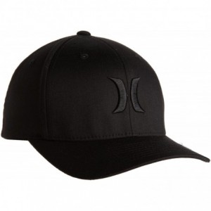 Baseball Caps Men's One And Only Black Flexfit Hat - Black - CK114UPBHQT $28.57