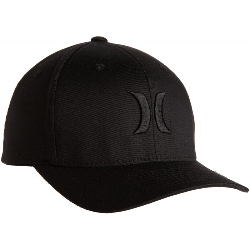 Baseball Caps Men's One And Only Black Flexfit Hat - Black - CK114UPBHQT $28.57