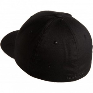 Baseball Caps Men's One And Only Black Flexfit Hat - Black - CK114UPBHQT $28.57
