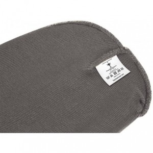 Skullies & Beanies Short Cuffless Beanies - Charcoal - C2112PDNVFX $7.55