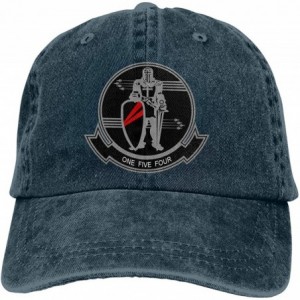 Baseball Caps US_Navy Strike Fighter Squadron 154 Insignia Adjustable Baseball Caps Denim Hats Cowboy Sport Outdoor - Navy - ...