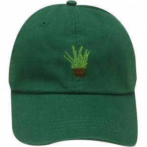 Baseball Caps Plant Cotton Baseball Dad Caps - Kelly Green - C212MZD4241 $12.77