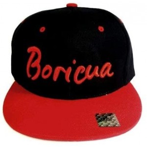 Skullies & Beanies Boricua Snapback Cap (Black) - CP188UNA5D3 $21.86