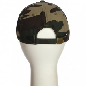 Baseball Caps Customized Letter Intial Baseball Hat A to Z Team Colors- Camo Cap White Black - Letter D - C018NDN946U $11.79