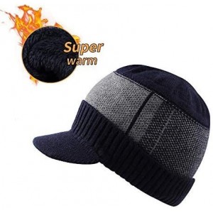 Skullies & Beanies Winter Patchwork Newsboy Outdoor - D-navy - CX18KMLAAK2 $12.37