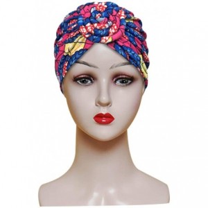 Skullies & Beanies Women Pre-Tied Bonnet Turban for Women Printed Turban African Pattern Knot Headwrap Beanie - CW192UXHD6R $...