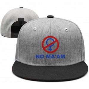 Baseball Caps No Ma'am - Vintage Style Trucker Hat Retro Mesh Cap - No Ma'am-21 - C718LE9AMX6 $35.29