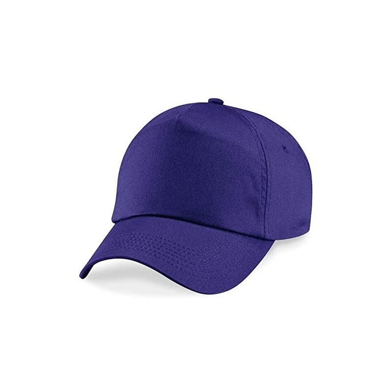 Baseball Caps Mens Original Cotton Baseball Cap - Purple - CN116LRKB75 $10.02