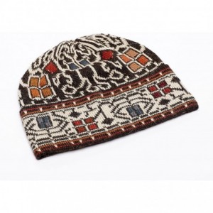 Skullies & Beanies Women's 100% Alpaca Wool Hat Knit Unisex Beanie Congo - CN11O58Y2PT $25.31