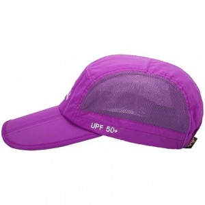 Sun Hats Summer Baseball Cap with Bill Quick Dry Mesh Back UPF50 Portable Sun Hats - C417YCEM6G6 $8.91