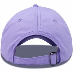 Baseball Caps Initial Hat Letter B Womens Baseball Cap Monogram Cursive Embroidered - Lavender - C518TUQCRDS $9.31