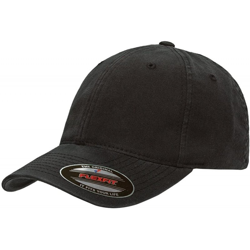 Baseball Caps Low-Profile Soft-Structured Garment Washed Cap w/THP No Sweat Headliner Bundle Pack - Black - C7185IHEZYT $13.84