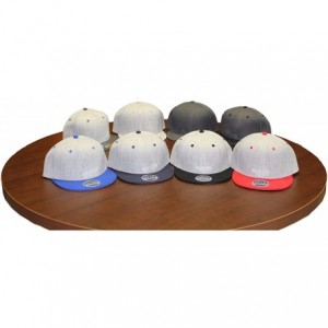 Baseball Caps Custom Snapback Hat Otto Embroidered Your Own Text Flatbill Bill Snapback - White - C2187D7IADI $26.33