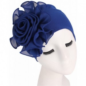 Skullies & Beanies Stretchy Patients Bandanas African - Sapphire - CE18D7EWQYN $9.56