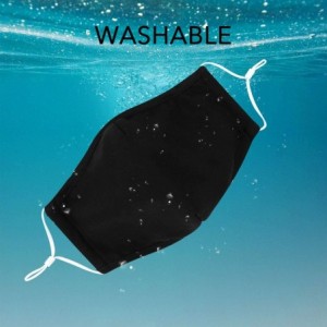 Balaclavas Reusable Washable Sports Dust Cover Bandana - B_black_1 Pack - CI197X5QLSZ $12.69