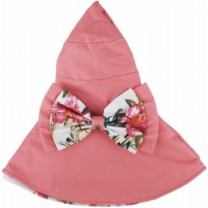Sun Hats Womens Wide Brim Floppy Sun Hat Reversible Summer Beach Hats with Detachable Bowknot - Pink - CT18GSE5NQZ $19.10