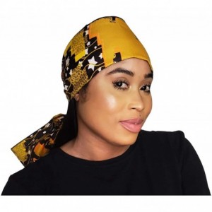 Headbands Ankara Headwrap Long Hair Head Wrap Turban and Scarf Dashiki African Print Kente and Stretch Jersey - C918SAXIWA5 $...