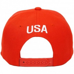 Baseball Caps Trump Keep America Great! Embroidery Hat Adjustable 45 President USA Eagle Baseball Cap - Red - CD18DZNRI0Z $12.82