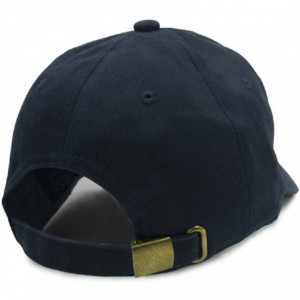 Baseball Caps Washed Cotton Dad Cap - Navy - CB18723CACX $10.24