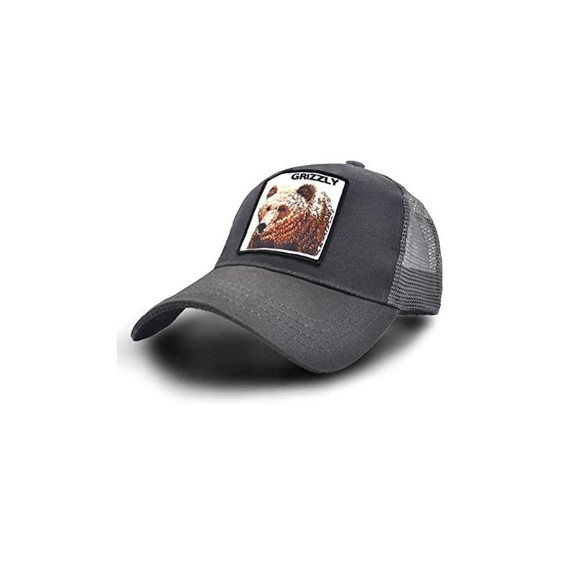 Baseball Caps Profile Baseball Trucker Adjustable Outdoor - Bear - C4183248EOM $10.68