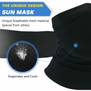 Balaclavas CUIMEI Summer Face Mask Protection - A-black - CO18TQZSO5Y $10.42
