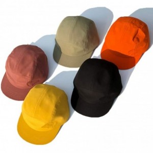 Baseball Caps 5 Panel Sun Hat Cap Unique Quick Drying Design Short Brim Bump Cap - Gd02-light Green - C218S6XO3QN $12.44