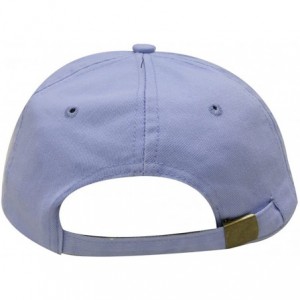 Baseball Caps Eyes Small Embroidery Cotton Baseball Cap - Sky - CR12HVFX8LL $11.18