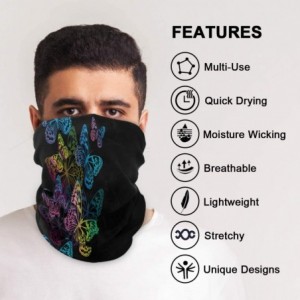 Balaclavas Beautiful Feathers Peacock Half Face Mask Scarf Cover Dust Wind Neck Warmer Bandana Women Men - As Picture 8 - CB1...