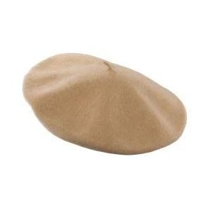 Berets Women's Scala Wool Beret - Camel - C0114ZIDSVX $19.32