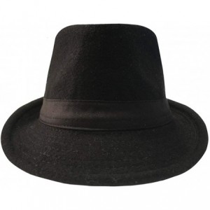 Fedoras Men Mesh Straw Summer Fedora Hat Short Brim Beach Sunhat Breathable Panama Cap - Black-cotton - C218Z3AMZYU $16.51