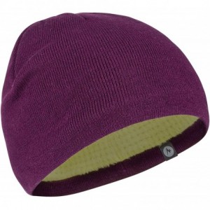 Skullies & Beanies Men's Alpha Direct Beanie - Deep Plum - C317YKSHUKY $18.71