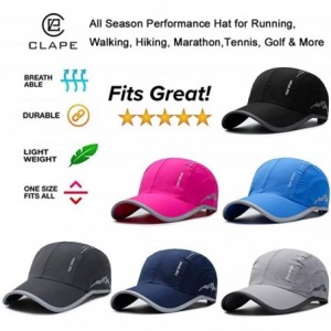 Baseball Caps Outdoor Sun Visor Hats Lightweight Waterproof Breathable Sports Hat UPF50+ Ultra Thin Cooling Baseball Hats - C...