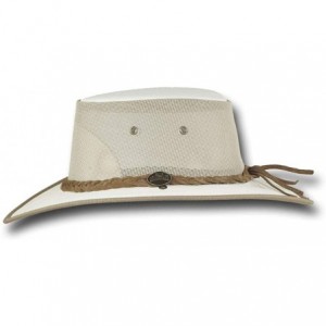 Sun Hats Canvas Drover Hat - Item 1057 - Cream - C318LGQ0M3H $45.26