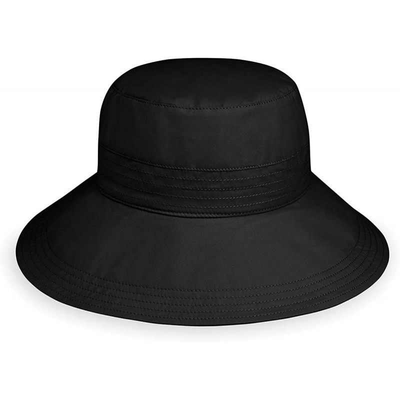 Sun Hats Women's Piper Sun Hat - UPF 50+- Adjustable- Packable- Ready for Adventure- Designed in Australia - Black - C0189A4N...