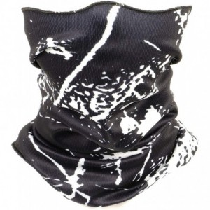 Balaclavas Balaclava Neck Gaiters Face Scarf Unisex Headwear Stretchy Bandana Dust Scarf Headbands - Black - CW198SL93HX $9.50