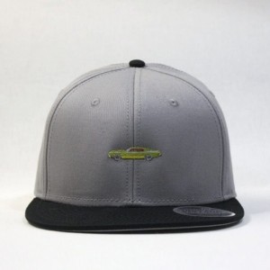 Baseball Caps Premium Plain Cotton Twill Adjustable Flat Bill Snapback Hats Baseball Caps - 70 Black/Gray - CR12MSJ2F9V $11.25