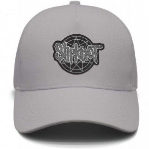 Sun Hats Unisex Mesh Flat Cap -Logo-Funny- Caps for Mens Womens - Slipknot Logo Funny-17 - CD18K64C3NG $19.14